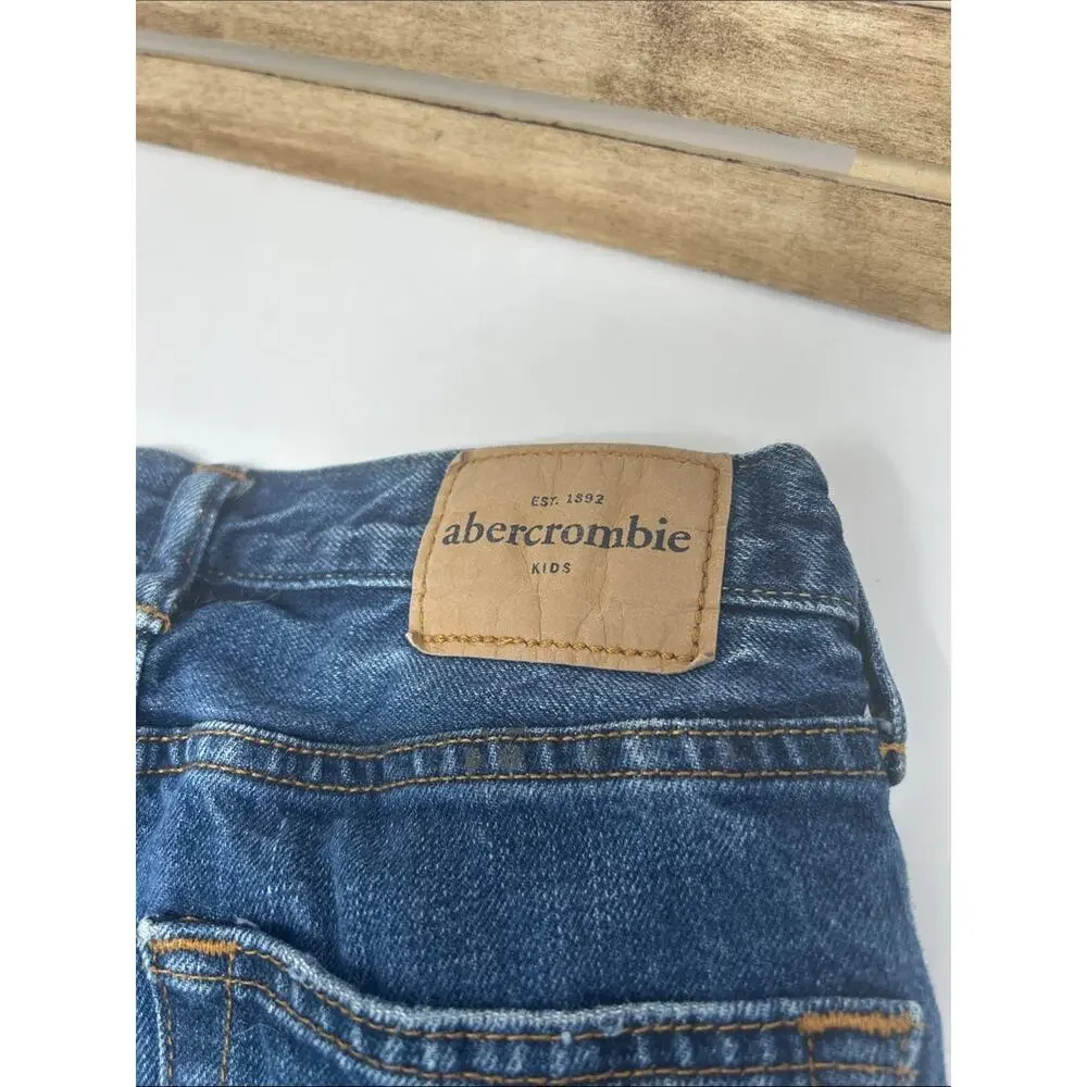 Abercrombie & Fitch Kids Slim Blue Denim Jeans Size 14 slim